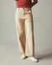 Women's Roughneck Wide Leg Contrast Stitch - Toasted Sesame